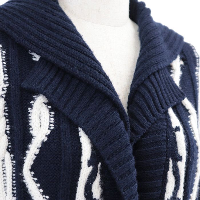 Chanel Chanel Chanel P59195 Wool Cashmere Knit Cardigan Others Tops P59195 DUTY FREE for USA Size ONE SIZE - 5 Thumbnail