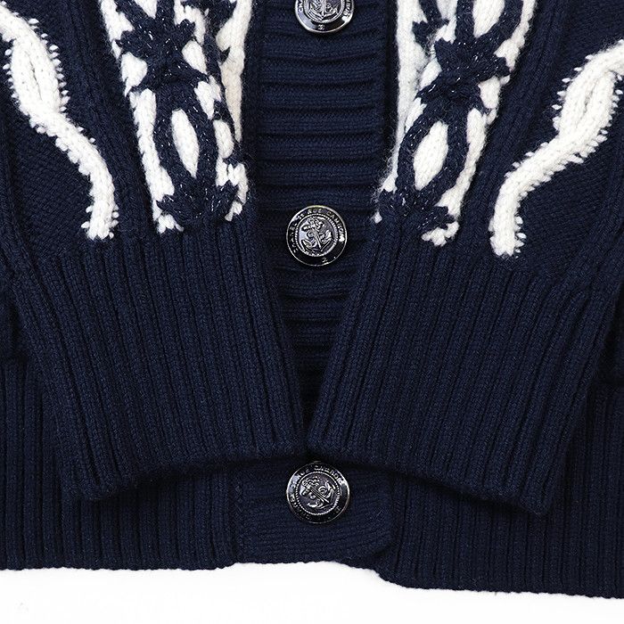Chanel Chanel Chanel P59195 Wool Cashmere Knit Cardigan Others Tops P59195 DUTY FREE for USA Size ONE SIZE - 9 Thumbnail
