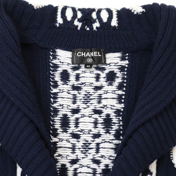 Chanel Chanel Chanel P59195 Wool Cashmere Knit Cardigan Others Tops P59195 DUTY FREE for USA Size ONE SIZE - 11 Thumbnail