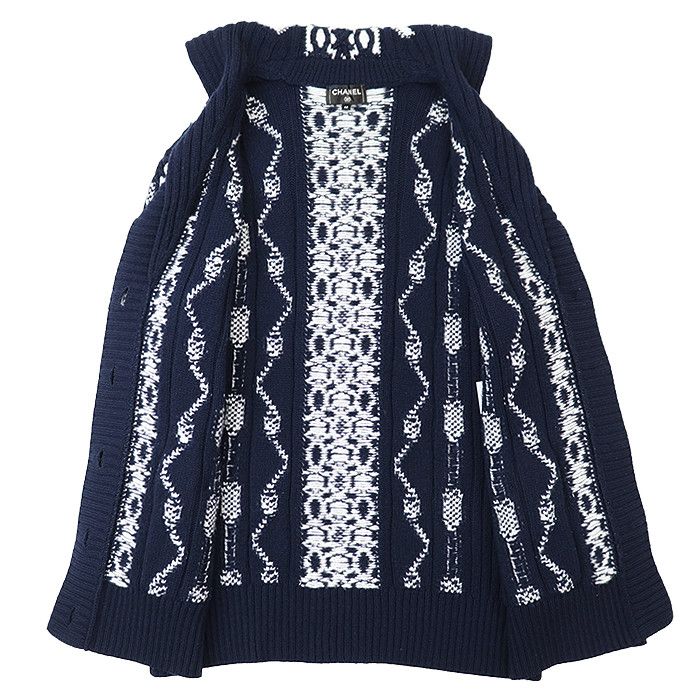 Chanel Chanel Chanel P59195 Wool Cashmere Knit Cardigan Others Tops P59195 DUTY FREE for USA Size ONE SIZE - 8 Thumbnail