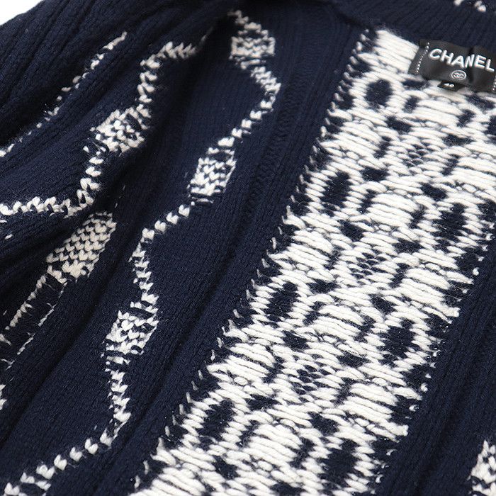 Chanel Chanel Chanel P59195 Wool Cashmere Knit Cardigan Others Tops P59195 DUTY FREE for USA Size ONE SIZE - 12 Thumbnail