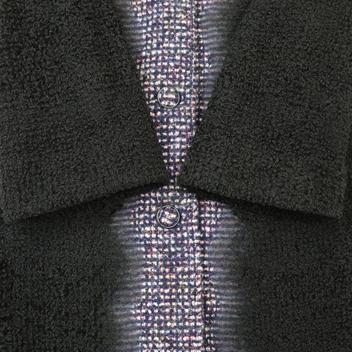 Chanel Chanel Chanel P52273 Tweed Cashmere Silk Wool Long Coat Others Outerwear P52273 DUTY FREE for USA Size ONE SIZE - 4 Thumbnail