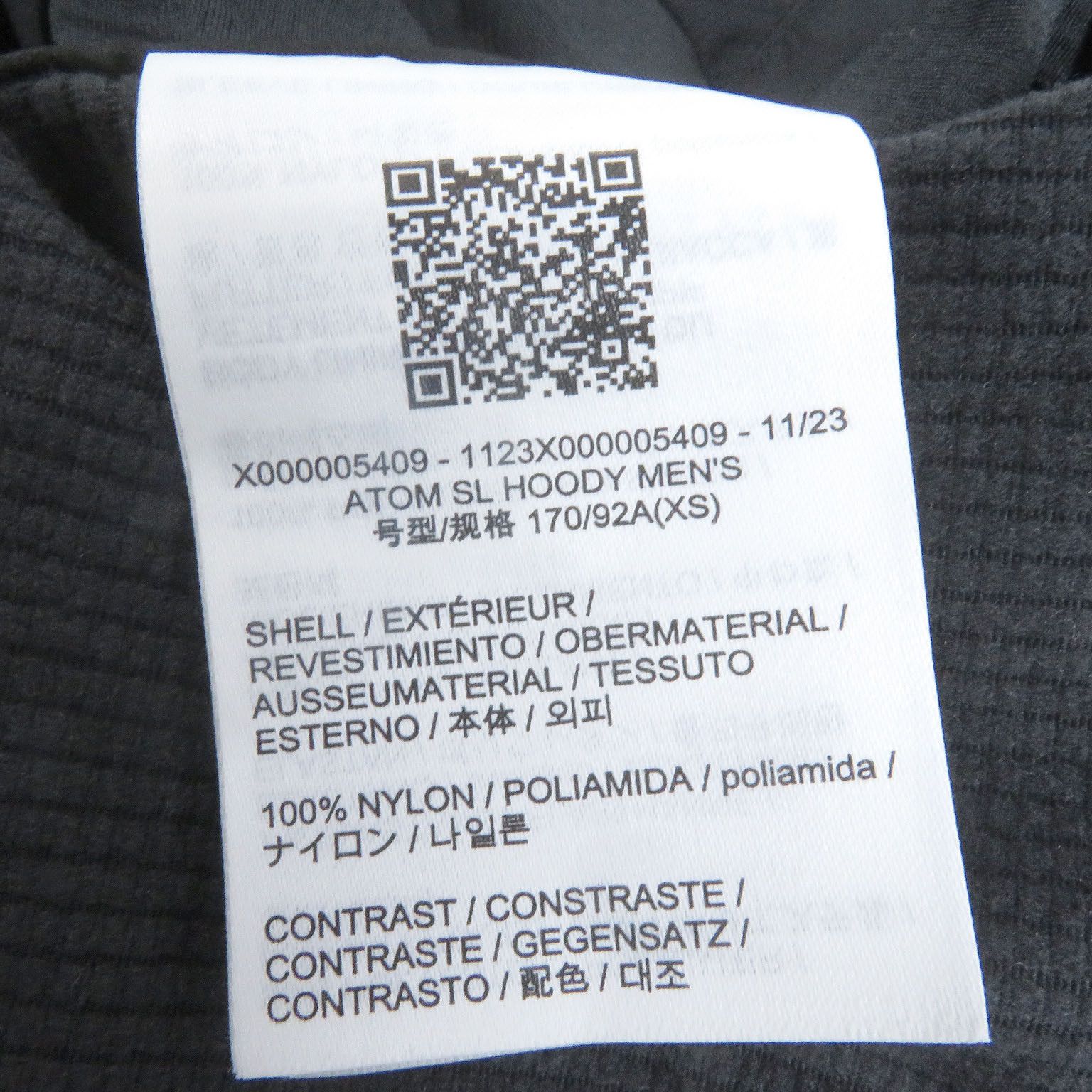 Other Other ARC'TERYX Atom SL Hoody Hooded Jacket Others Outerwear X000005409 DUTY FREE for USA Size ONE SIZE - 8 Thumbnail