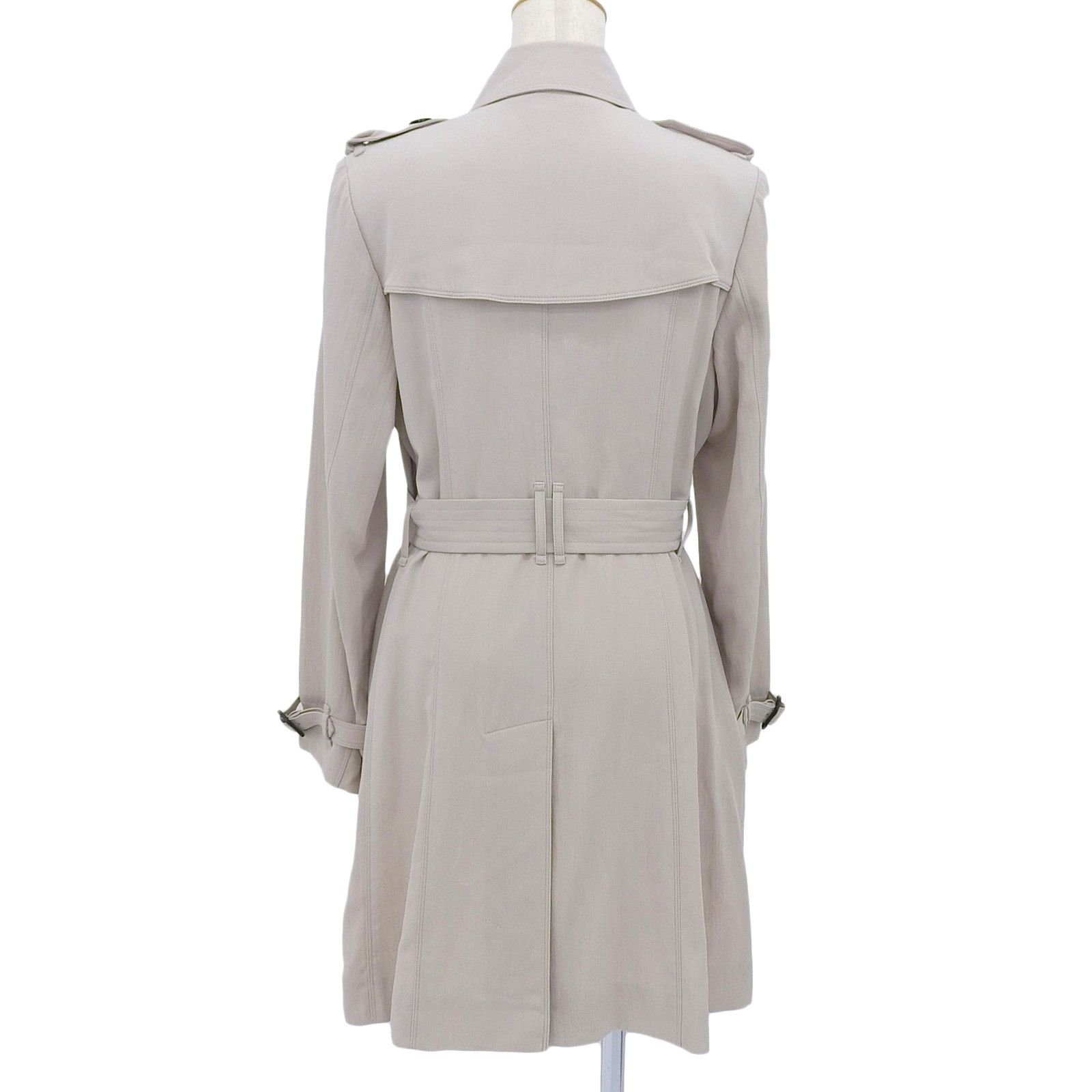 Burberry Burberry Burberry London Trench Coat Rayon Trench Coat Others Outerwear B1A17-731-40 DUTY FREE for USA Size ONE SIZE - 2 Thumbnail