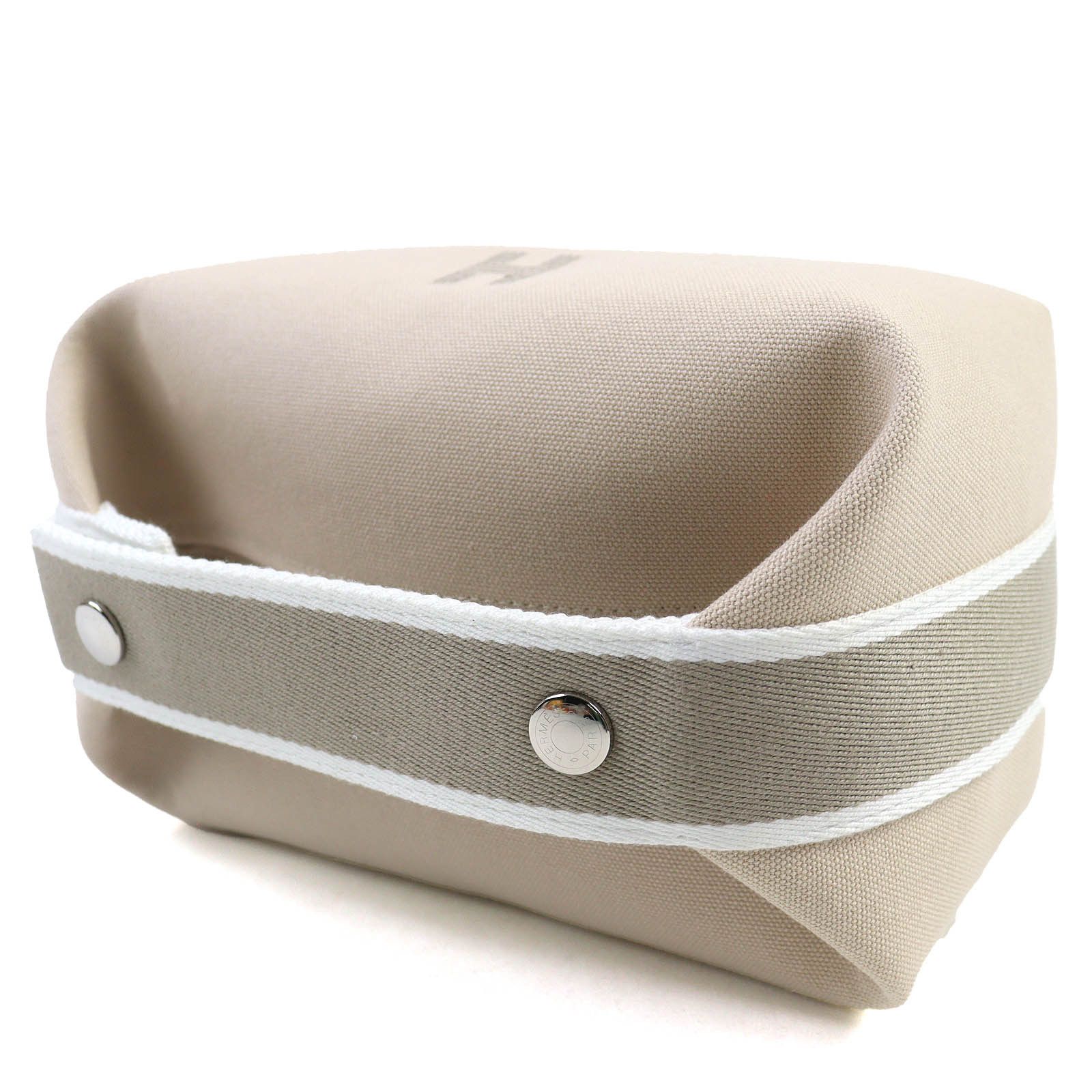Hermes Hermes Hermes Brid A Cotton Pouch Cotton Vanity Bag DUTY FREE for USA Size ONE SIZE - 3 Thumbnail