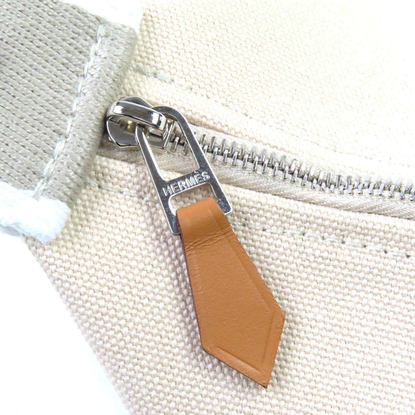 Hermes Hermes Hermes Brid A Cotton Pouch Cotton Vanity Bag DUTY FREE for USA Size ONE SIZE - 10 Thumbnail