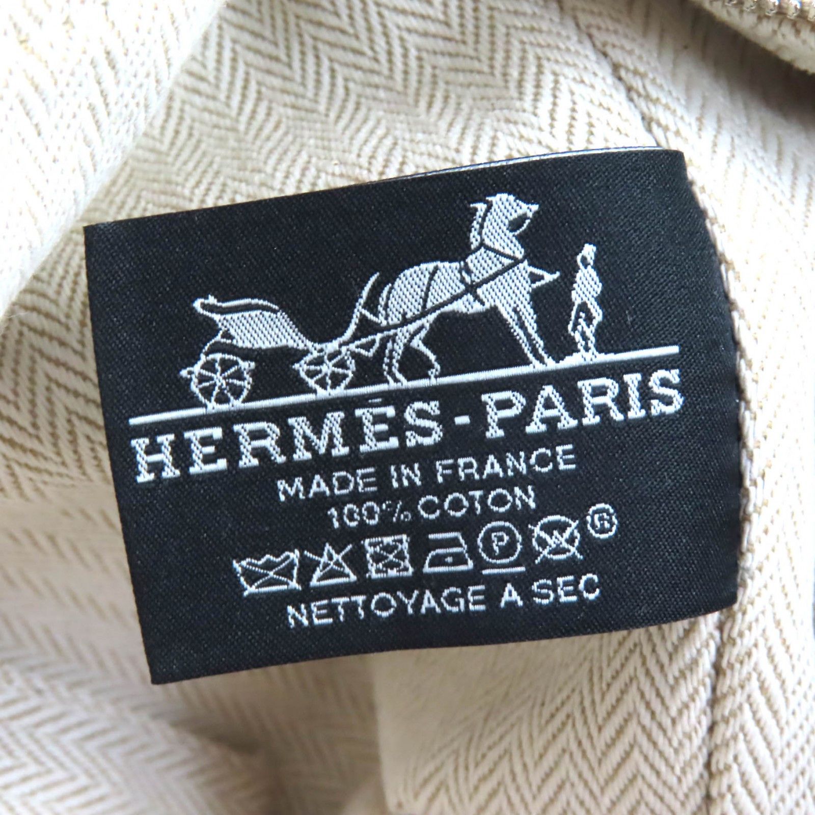 Hermes Hermes Hermes Brid A Cotton Pouch Cotton Vanity Bag DUTY FREE for USA Size ONE SIZE - 12 Thumbnail
