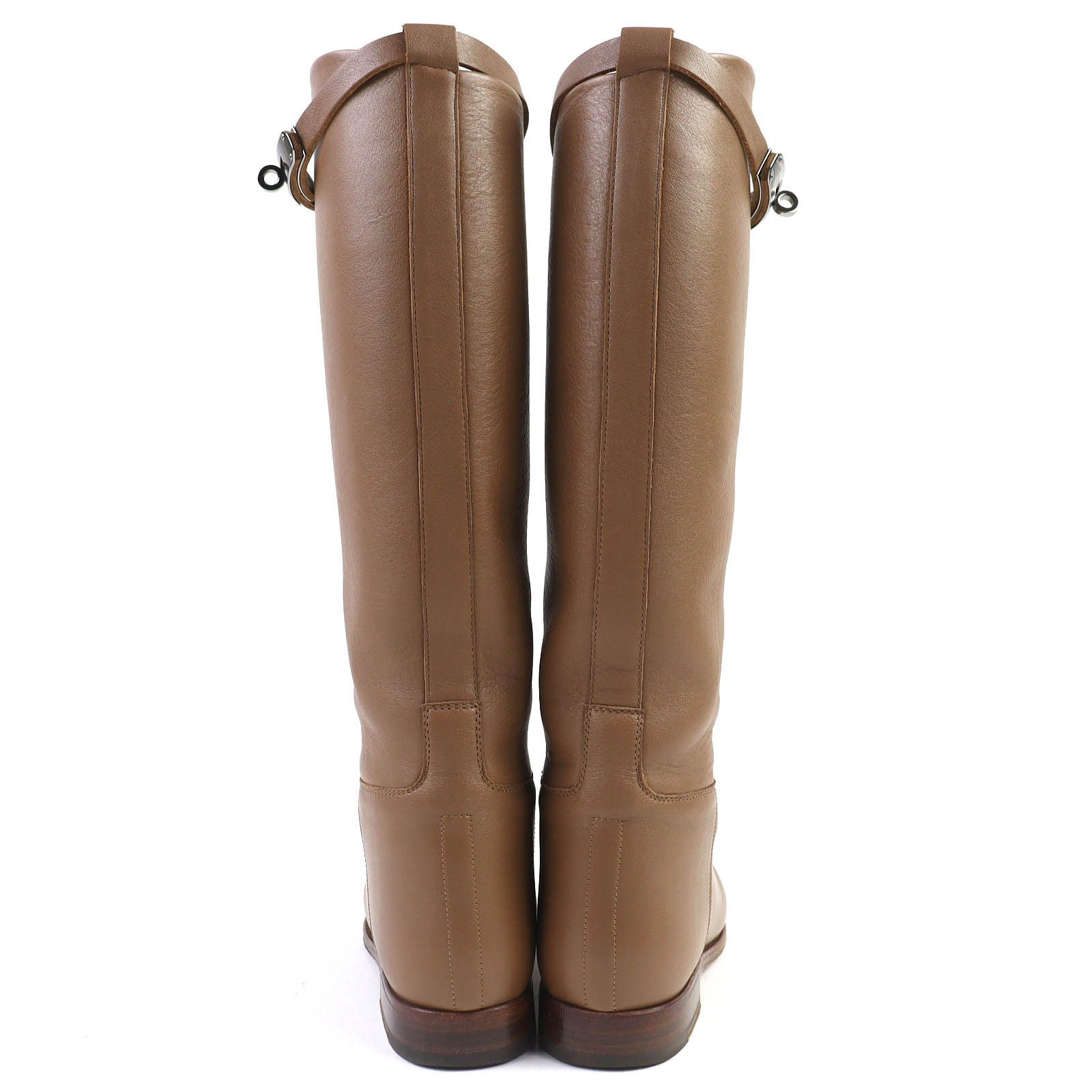 Hermes Hermes Hermes Jumping Kelly Buckle Leather Boots Leather Shoes DUTY FREE for USA Size ONE SIZE - 6 Thumbnail