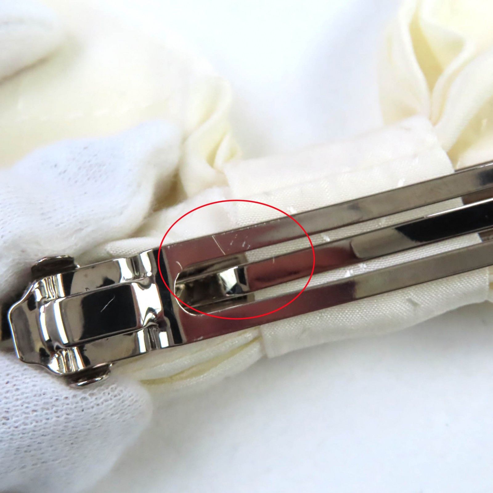 Chanel Chanel Chanel Ribbon Barrette Hair Accessory Cotton Other AAA730 DUTY FREE for USA Size ONE SIZE - 10 Thumbnail