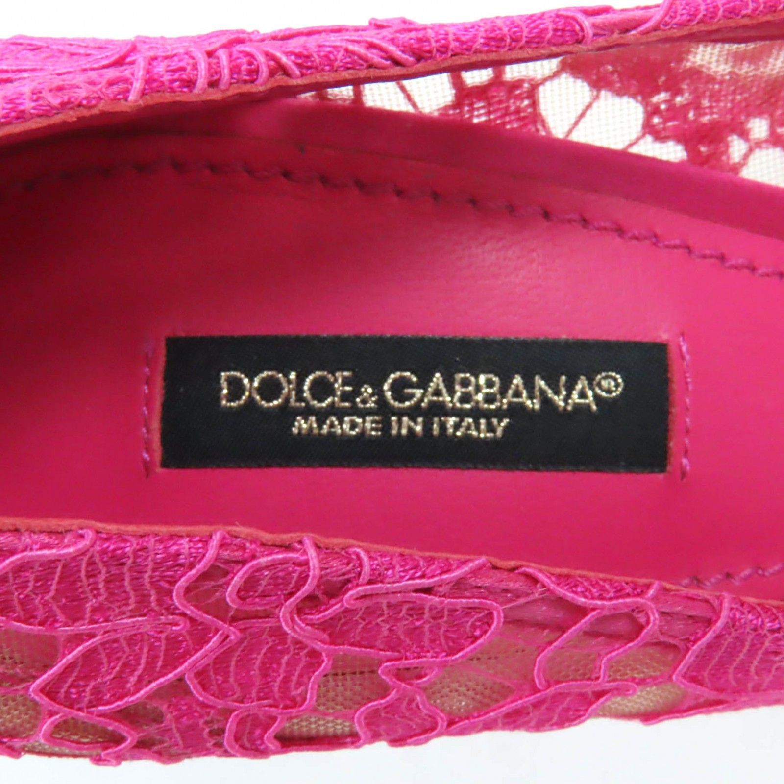 Dolce & Gabbana Dolce & Gabbana Dolce&Gabbana Taormina lace crystal pumps Others Shoes DUTY FREE for USA Size ONE SIZE - 10 Thumbnail
