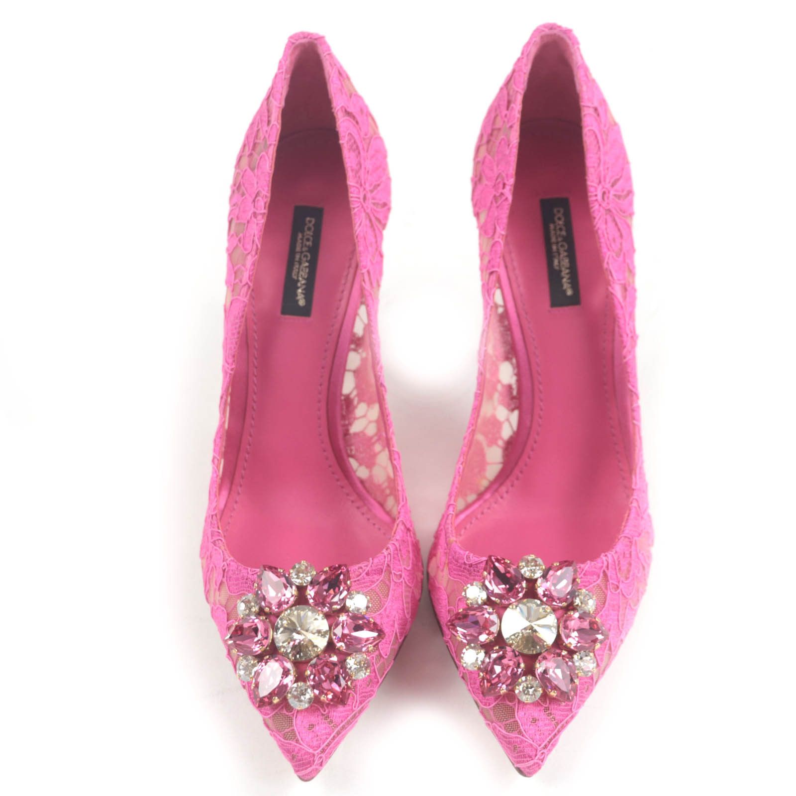Dolce & Gabbana Dolce & Gabbana Dolce&Gabbana Taormina lace crystal pumps Others Shoes DUTY FREE for USA Size ONE SIZE - 5 Thumbnail