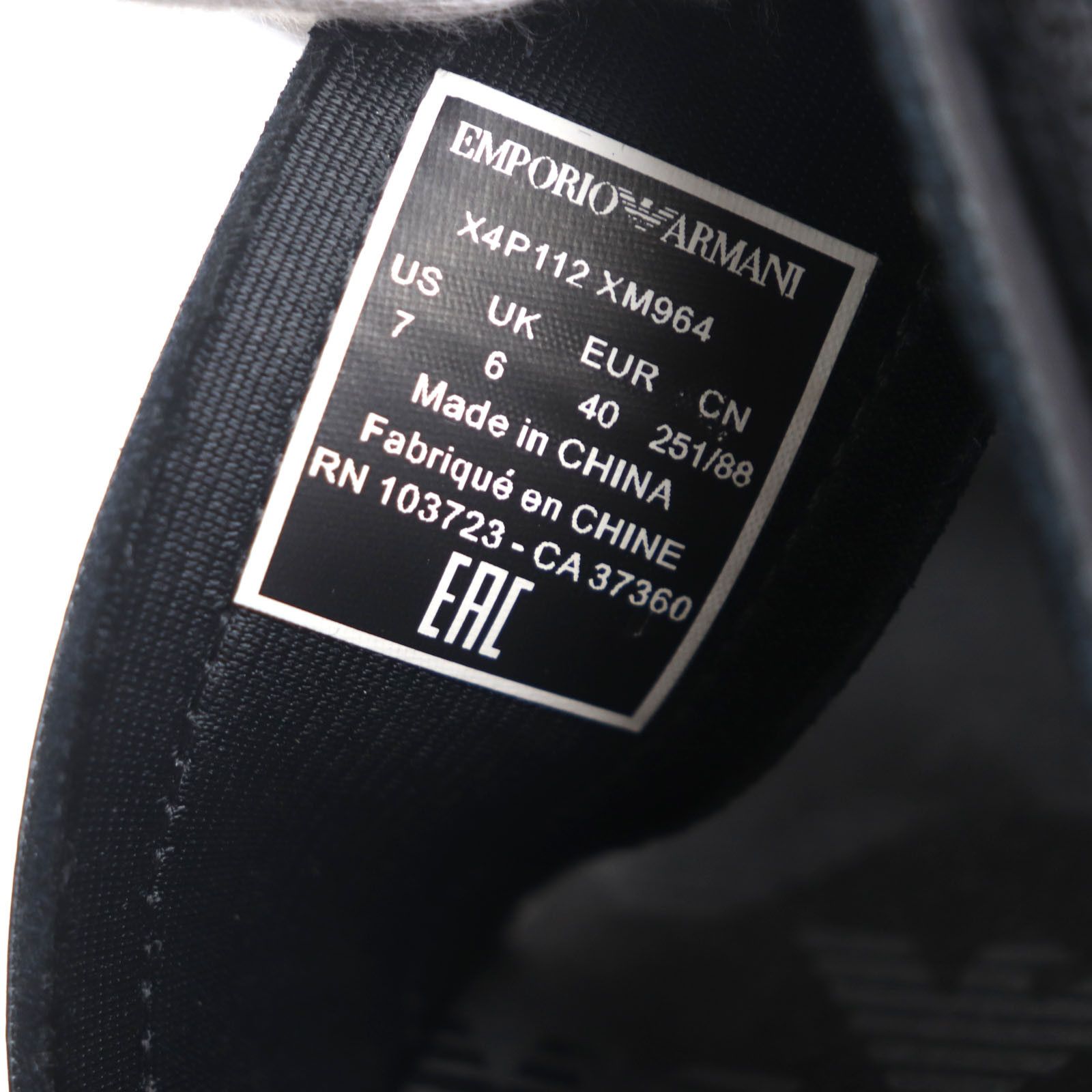 Armani Armani Emporio Armani Nylon Sandals Others Shoes X4P112 DUTY FREE for USA Size ONE SIZE - 7 Thumbnail