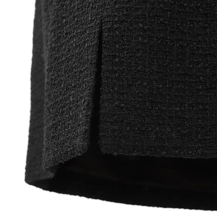 Chanel Chanel Chanel 09C P34889 Tweed Wool Skirt Leather Skirts P34889 DUTY FREE for USA Size ONE SIZE - 7 Thumbnail