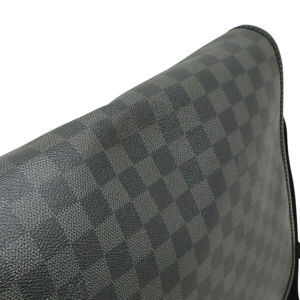 Louis Vuitton Louis Vuitton Louis Vuitton Daniel GM Damier Graphite Shoulder Bag Canvas Crossbody Bag N58033 DUTY FREE for USA Size ONE SIZE - 6 Thumbnail
