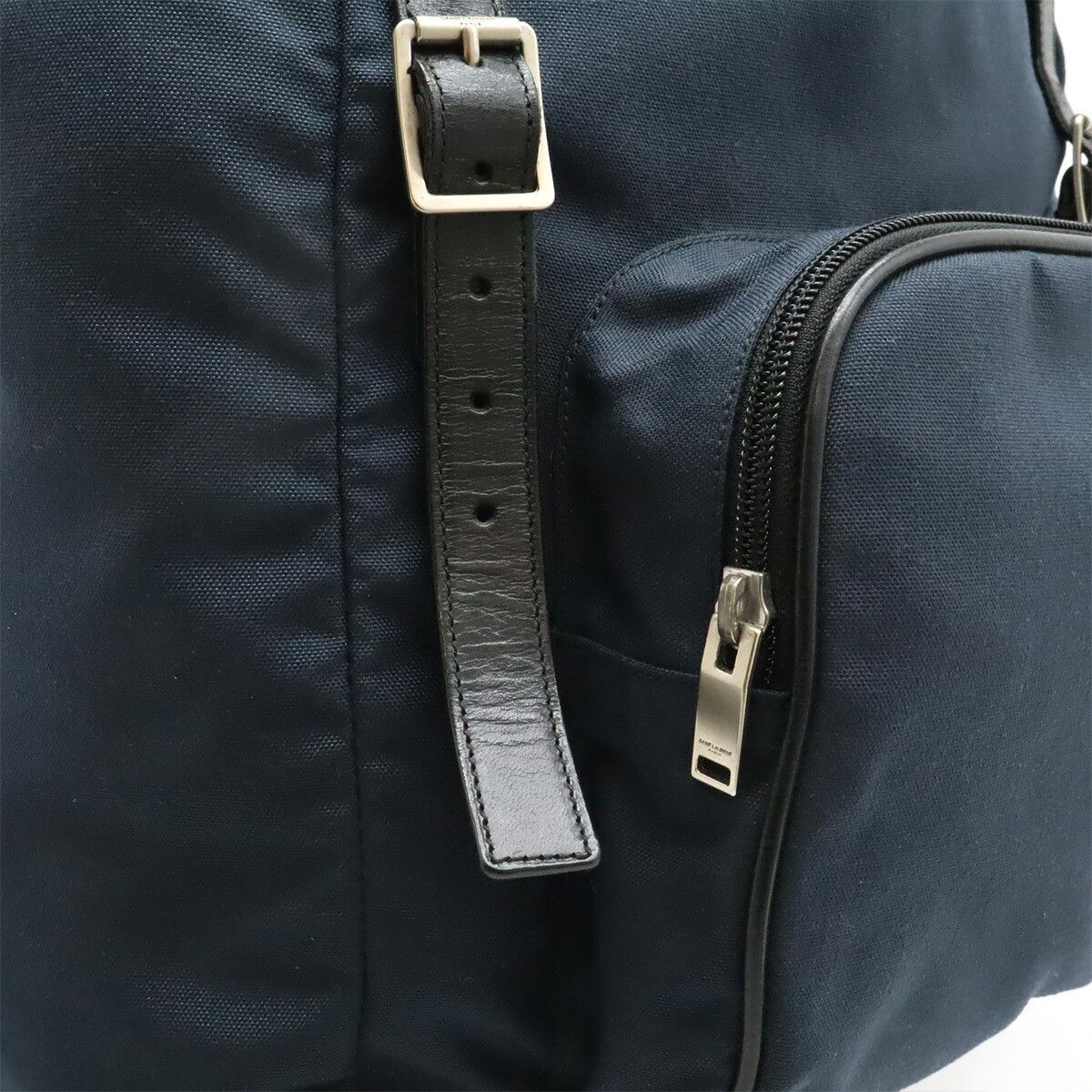 Yves Saint Laurent Yves Saint Laurent Saint Laurent Hunting Backpack Canvas Leather Backpack Canvas Backpack 342609 DUTY FREE for USA Size ONE SIZE - 9 Thumbnail