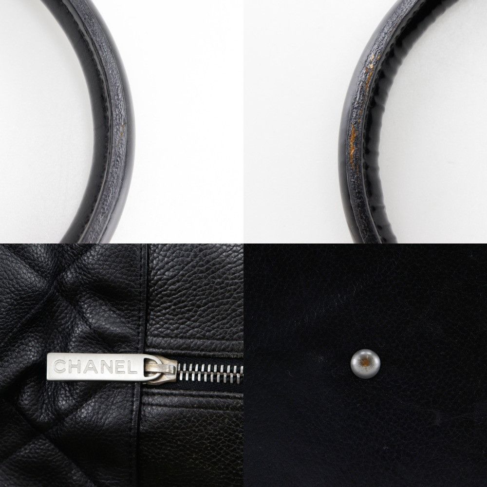 Chanel Chanel Chanel Matelasse Caviar Skin Boston Bag Leather Travel Bag DUTY FREE for USA Size ONE SIZE - 18 Thumbnail