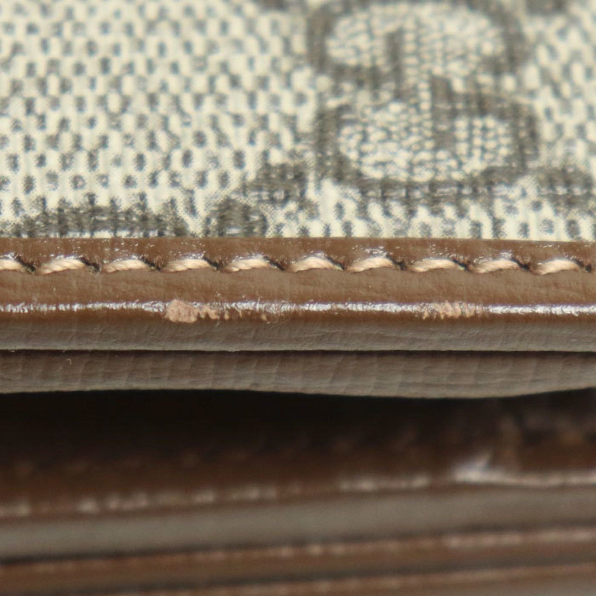 Gucci GUCCI Horsebit 1955 Card Case Wallet Bifold Beige/Ebony ?726846 92TCG 8563 Women's Size ONE SIZE - 6 Thumbnail