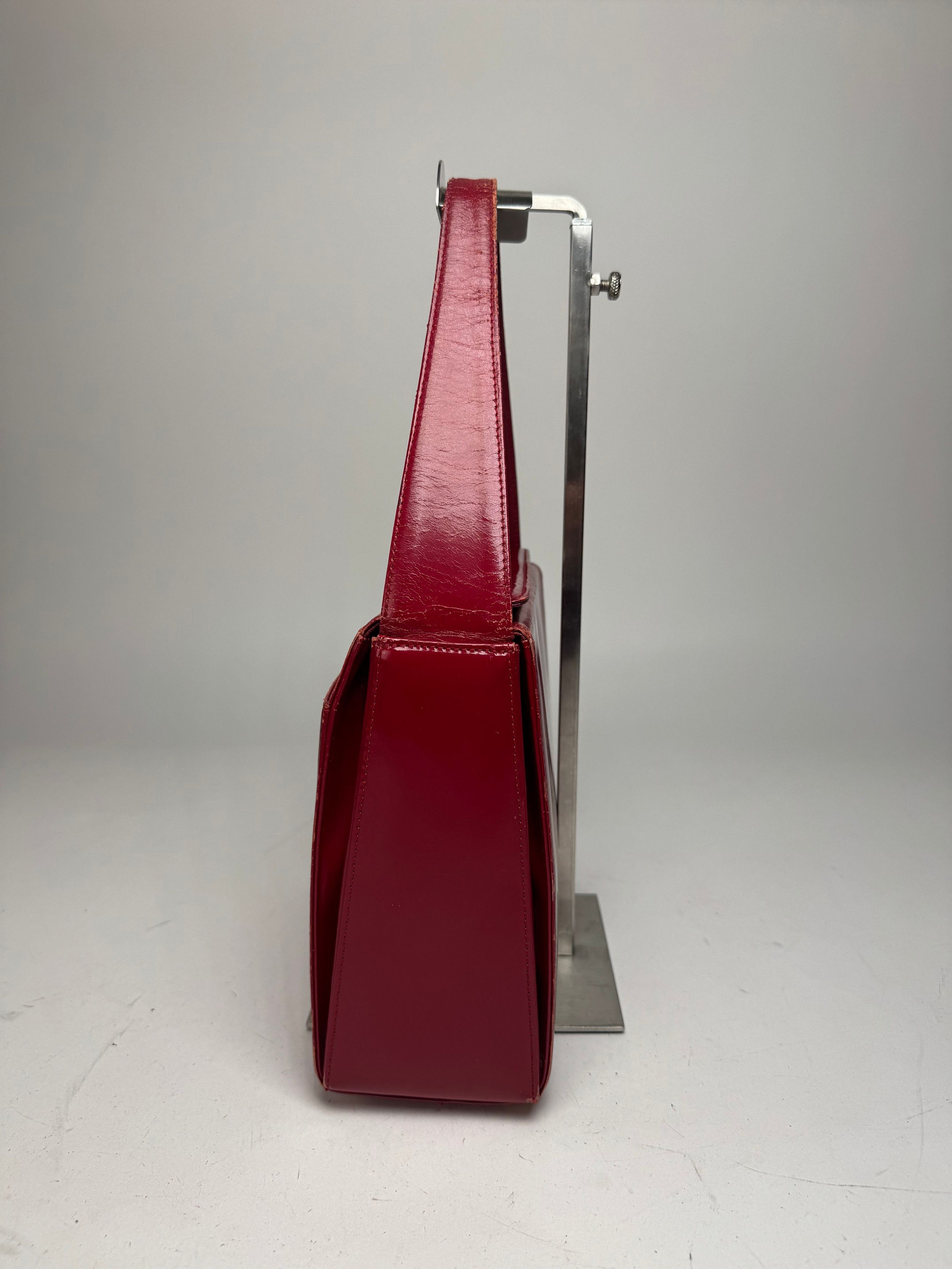 Givenchy Vintage Patent Leather Handbag Red Size ONE SIZE - 5 Thumbnail
