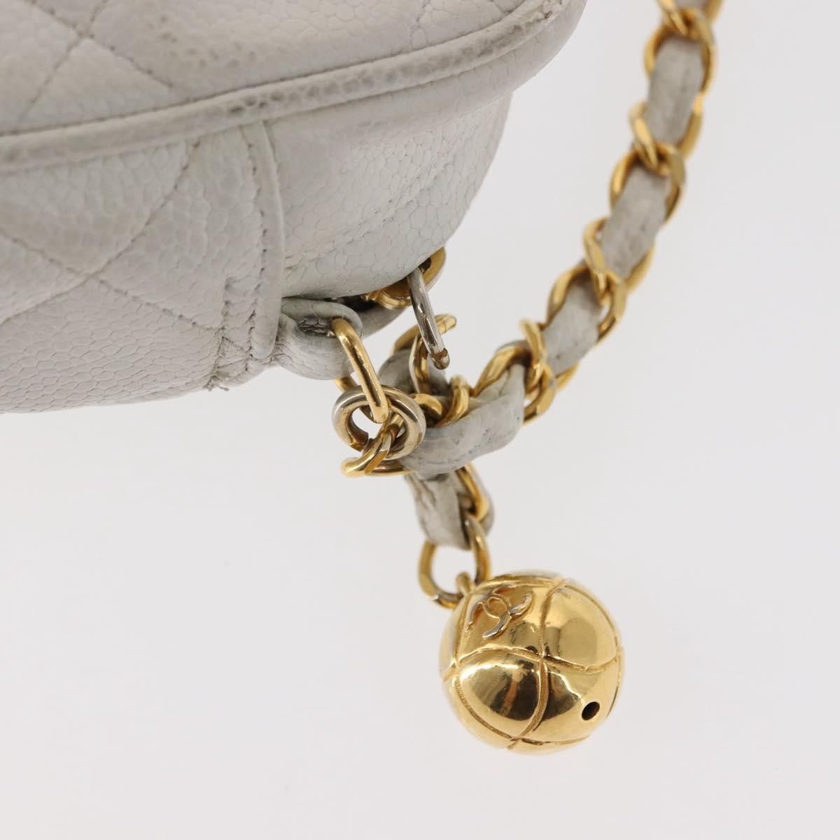 Chanel Chanel Vintage Front Pocket Camera Shoulder Bag Quilted Caviar Size ONE SIZE - 14 Thumbnail
