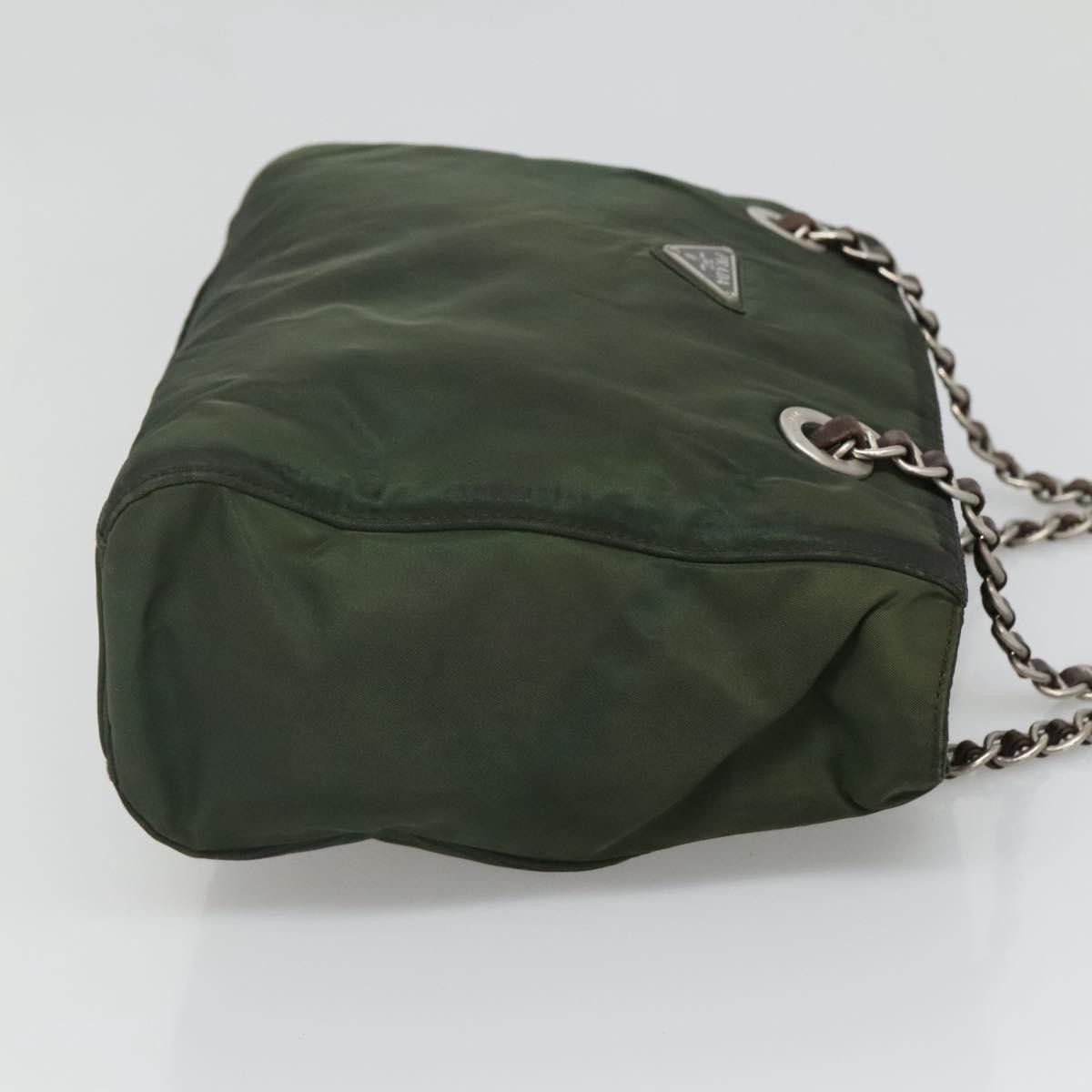 Prada Prada Vintage Chain Tote Tessuto Size ONE SIZE - 4 Thumbnail
