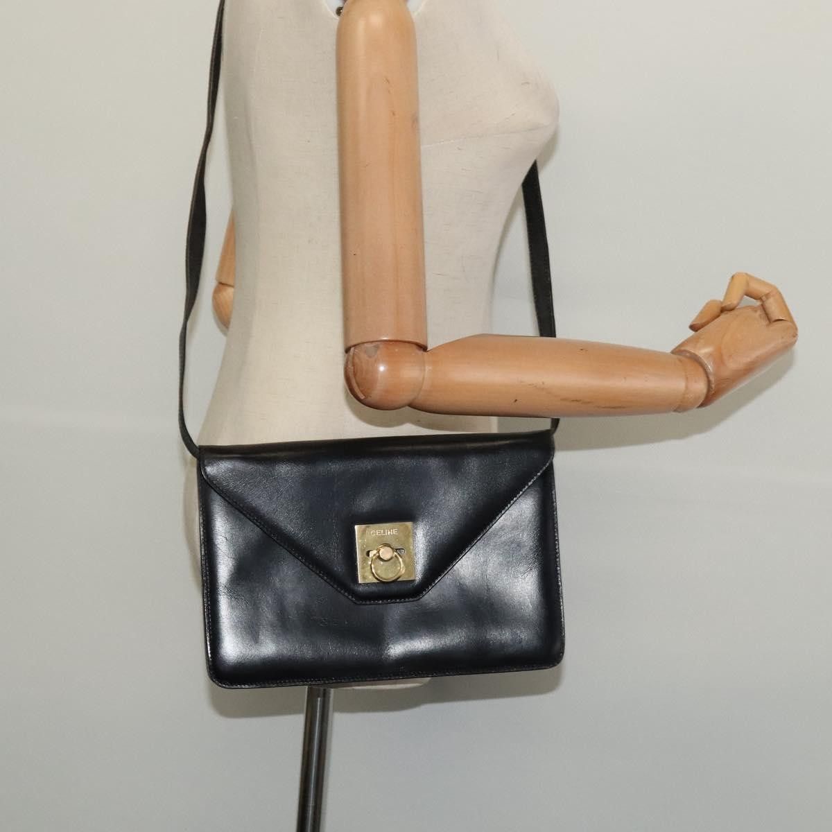 Celine Celine Envelope Shoulder Bag Leather Size ONE SIZE - 14 Thumbnail