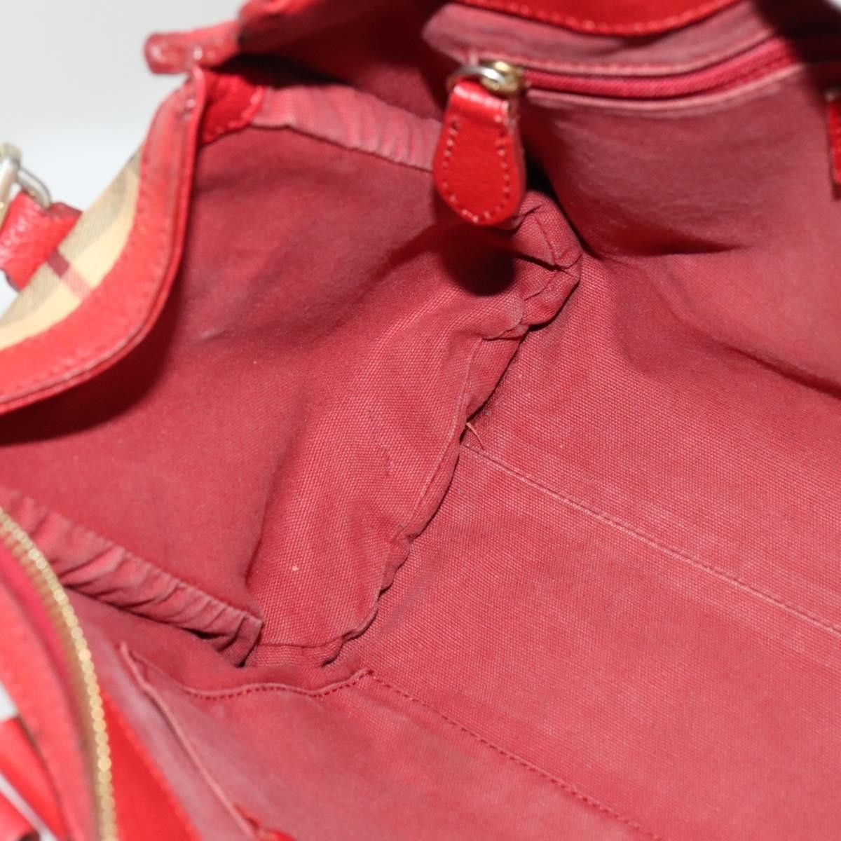 Burberry Burberry Pilgrim Satchel Haymarket Coated Canvas Size ONE SIZE - 23 Thumbnail