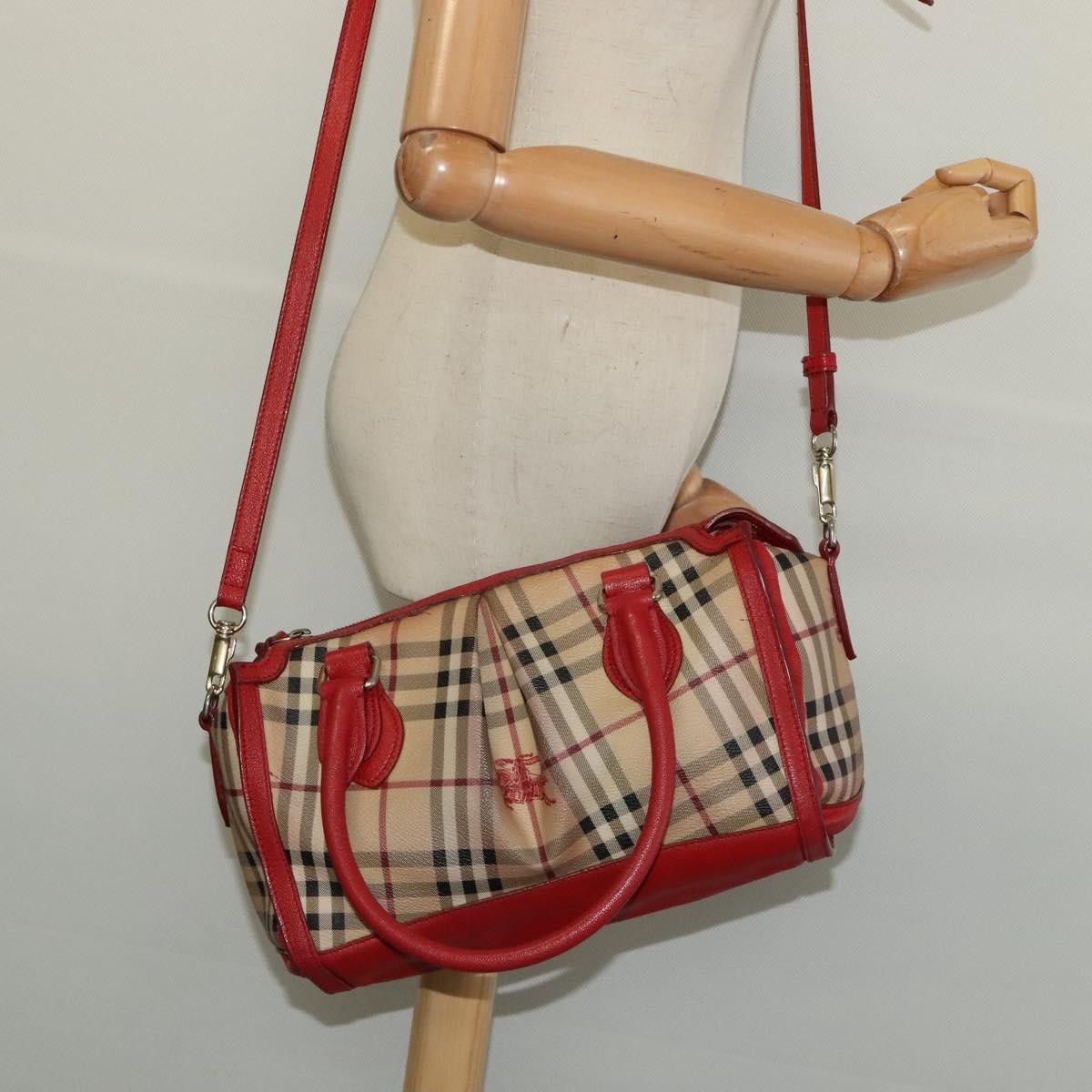 Burberry Burberry Pilgrim Satchel Haymarket Coated Canvas Size ONE SIZE - 15 Thumbnail