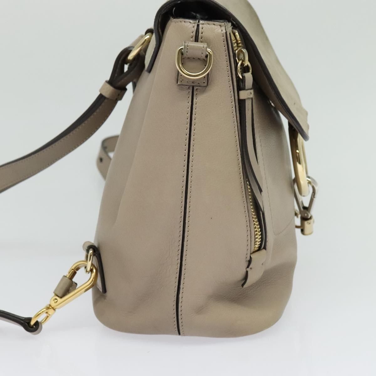 Chloe Chloe Faye Shoulder Bag Leather and Suede Size ONE SIZE - 4 Thumbnail