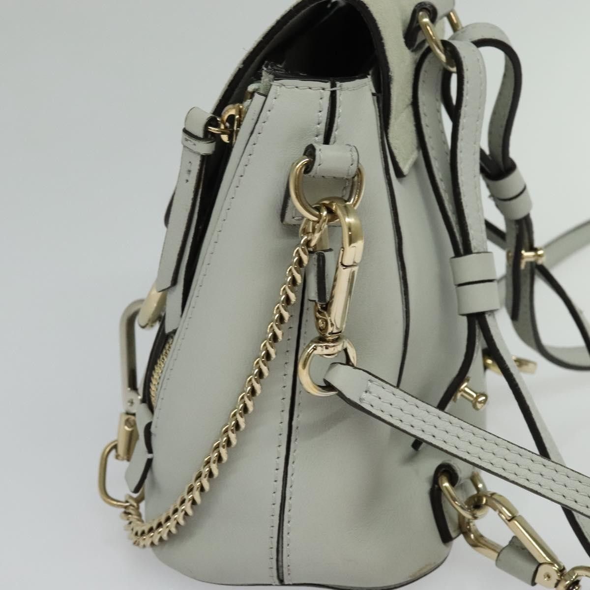 Chloe Chloe Faye Backpack Leather and Suede Size ONE SIZE - 4 Thumbnail