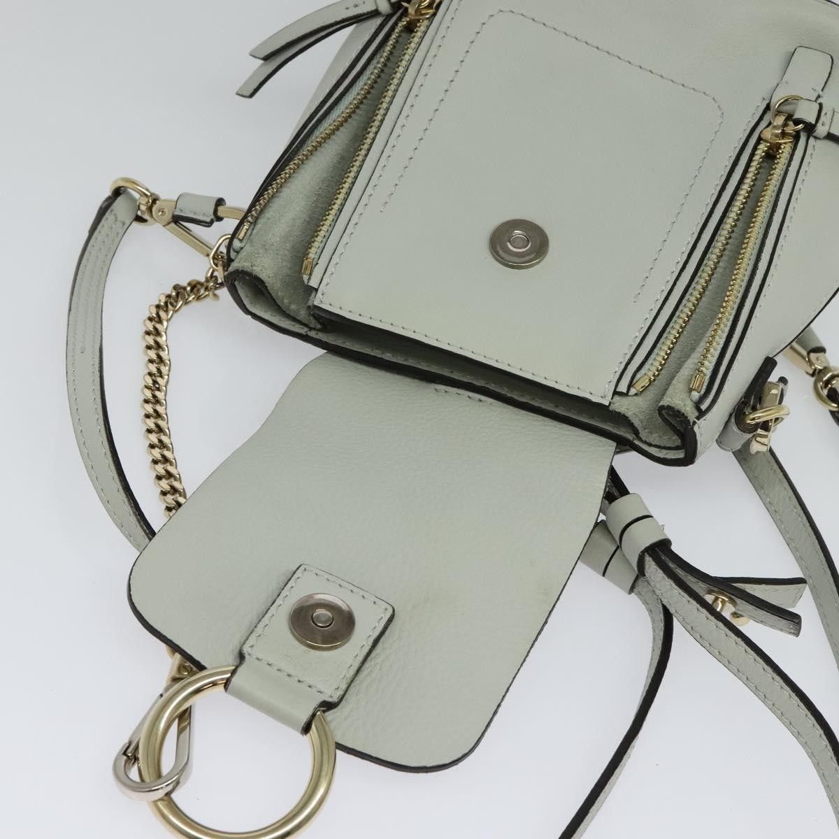 Chloe Chloe Faye Backpack Leather and Suede Size ONE SIZE - 17 Thumbnail