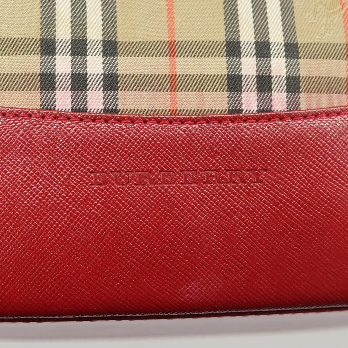 Burberry Burberry Nova Check Handbag Nova Check Canvas Size ONE SIZE - 6 Thumbnail