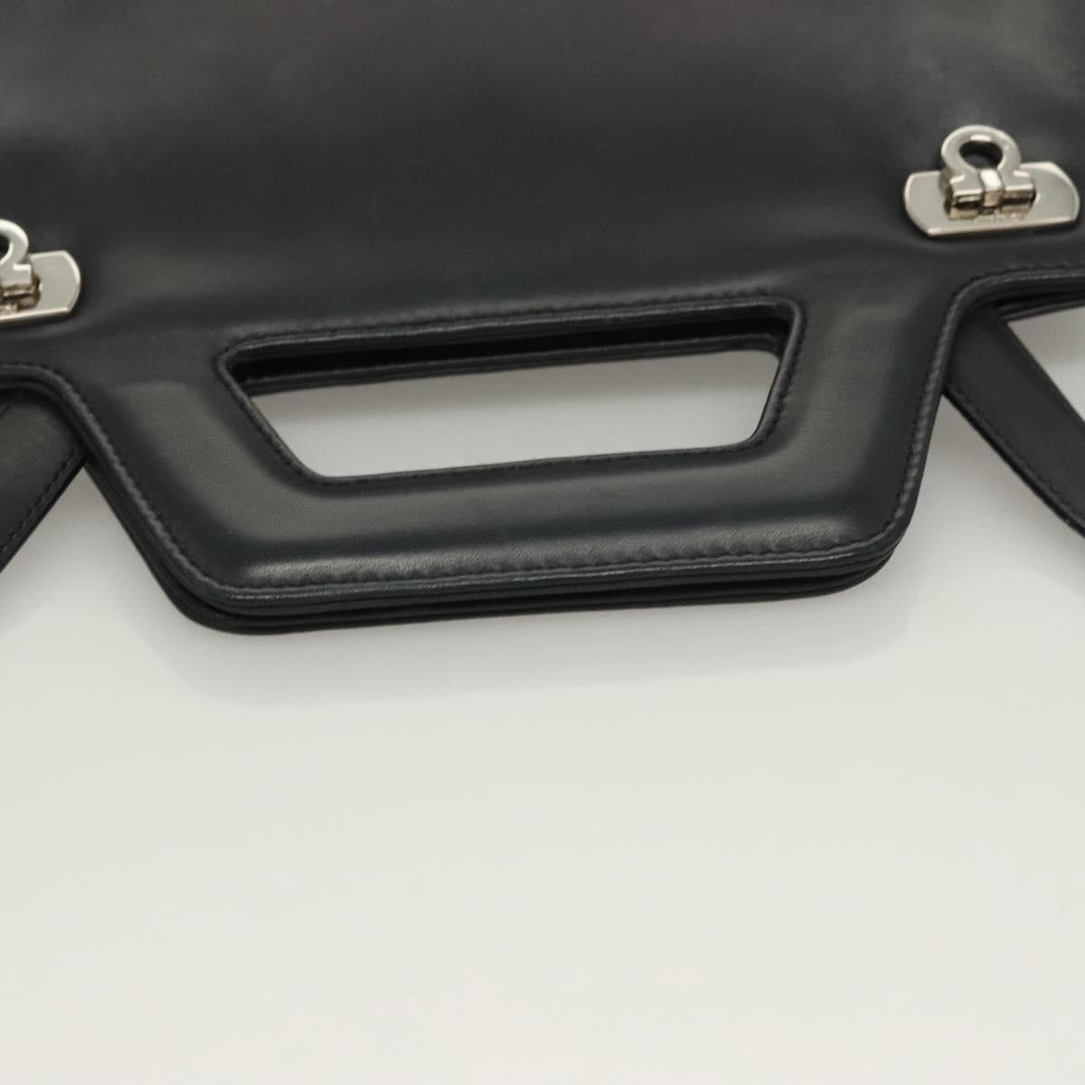 Salvatore Ferragamo Salvatore Ferragamo Soft W Tote Leather Size ONE SIZE - 14 Thumbnail
