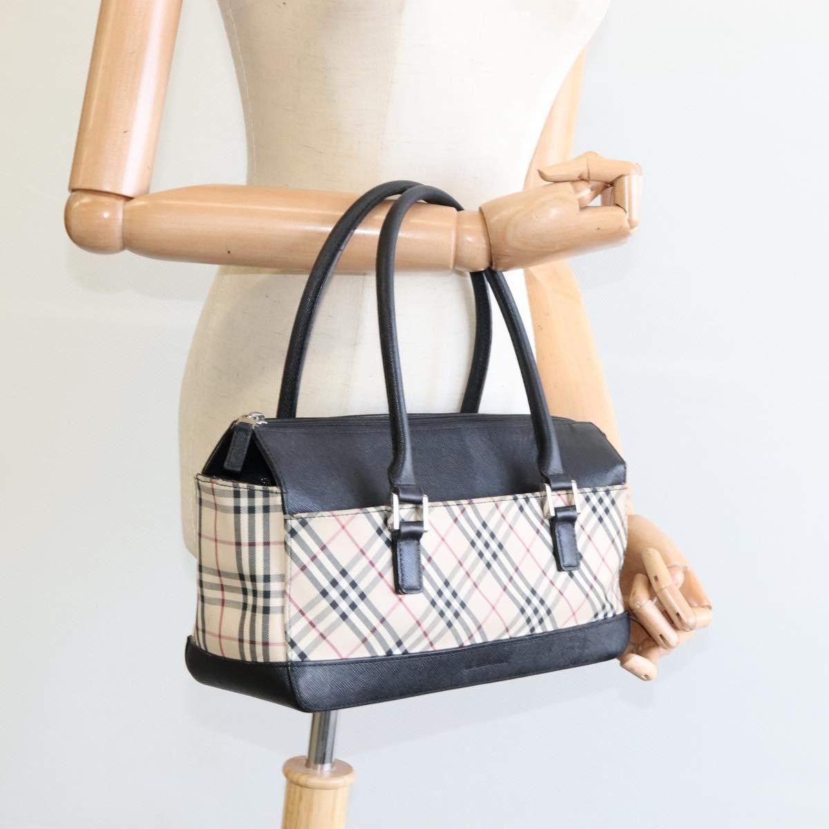 Burberry Burberry Nova Check Handbag Nova Check Canvas and leather Size ONE SIZE - 12 Thumbnail