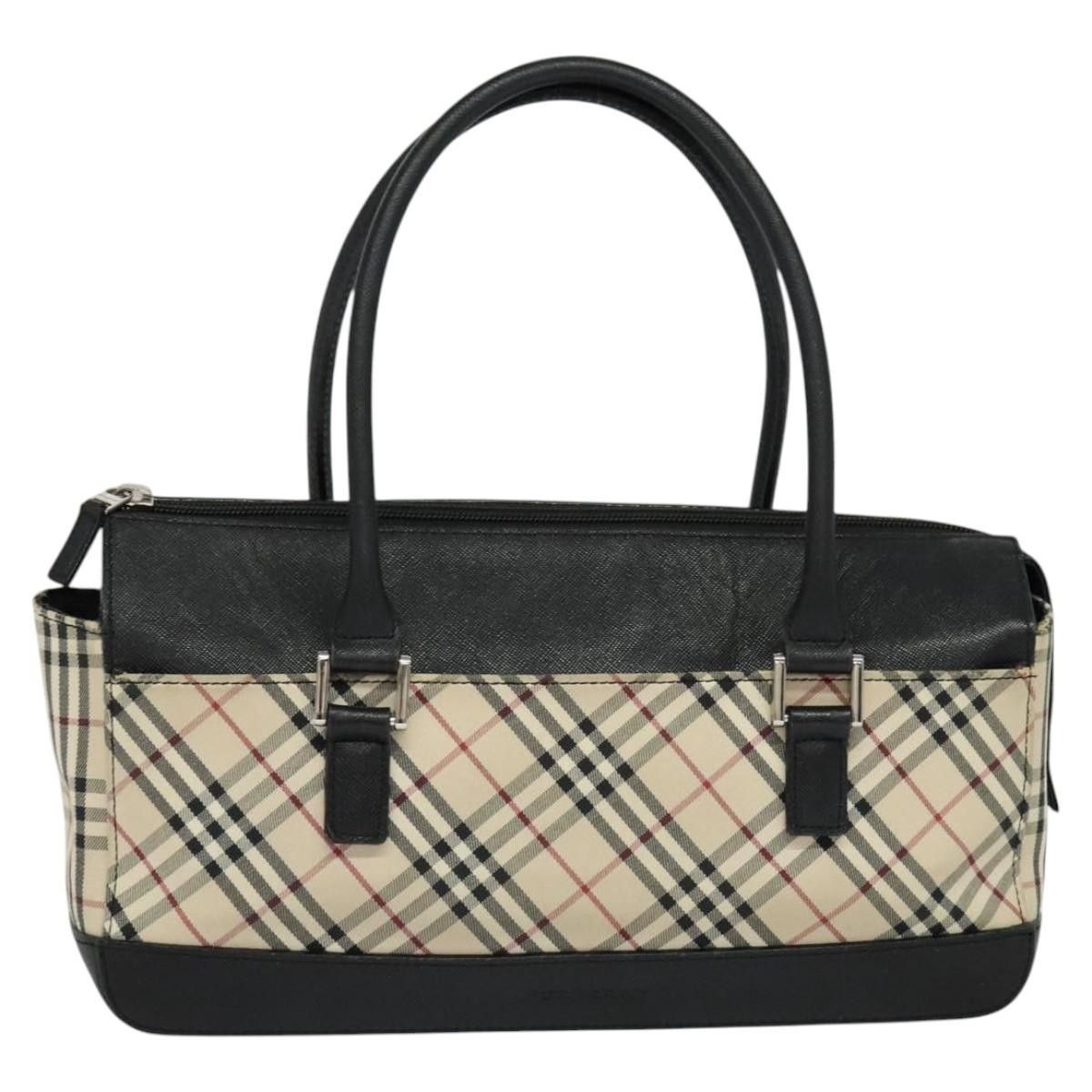 Burberry Burberry Nova Check Handbag Nova Check Canvas and leather Size ONE SIZE - 17 Thumbnail