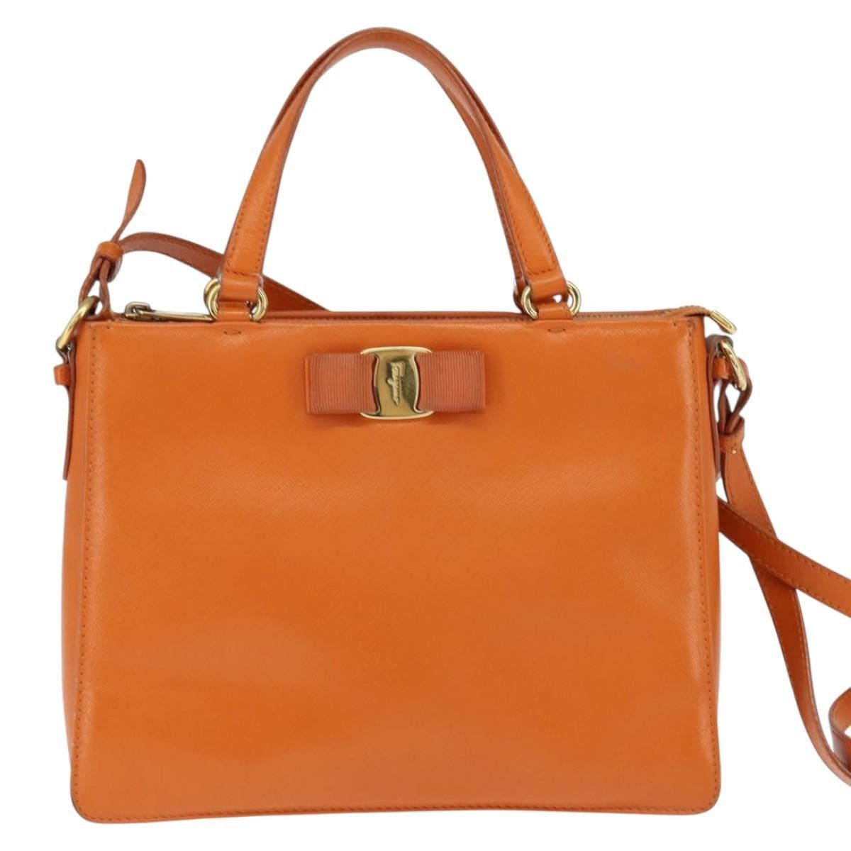 Salvatore Ferragamo Salvatore Ferragamo Vala tote Leather Size ONE SIZE - 18 Thumbnail