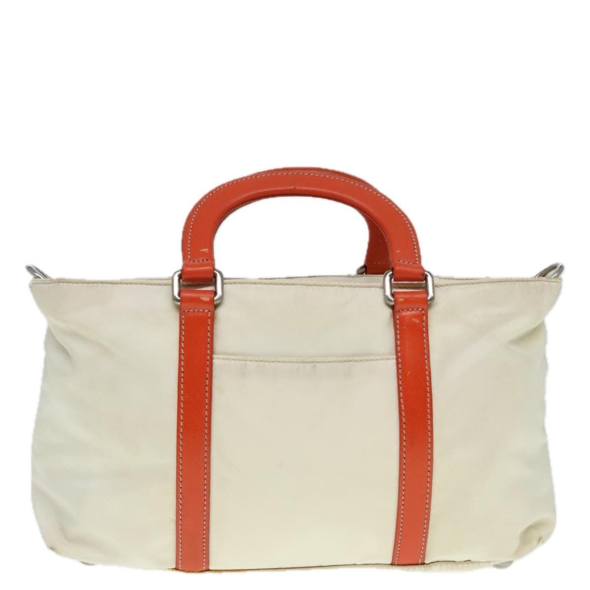 Prada Prada Vintage Zip Handbag Tessuto Size ONE SIZE - 2 Thumbnail