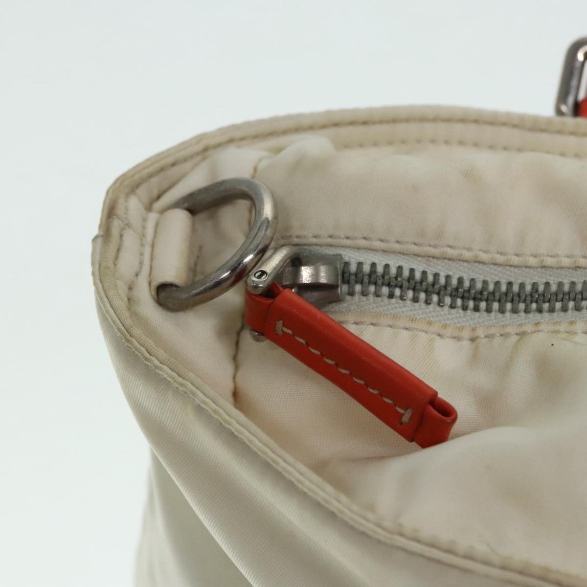 Prada Prada Vintage Zip Handbag Tessuto Size ONE SIZE - 14 Thumbnail