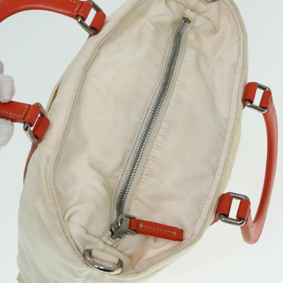 Prada Prada Vintage Zip Handbag Tessuto Size ONE SIZE - 19 Thumbnail