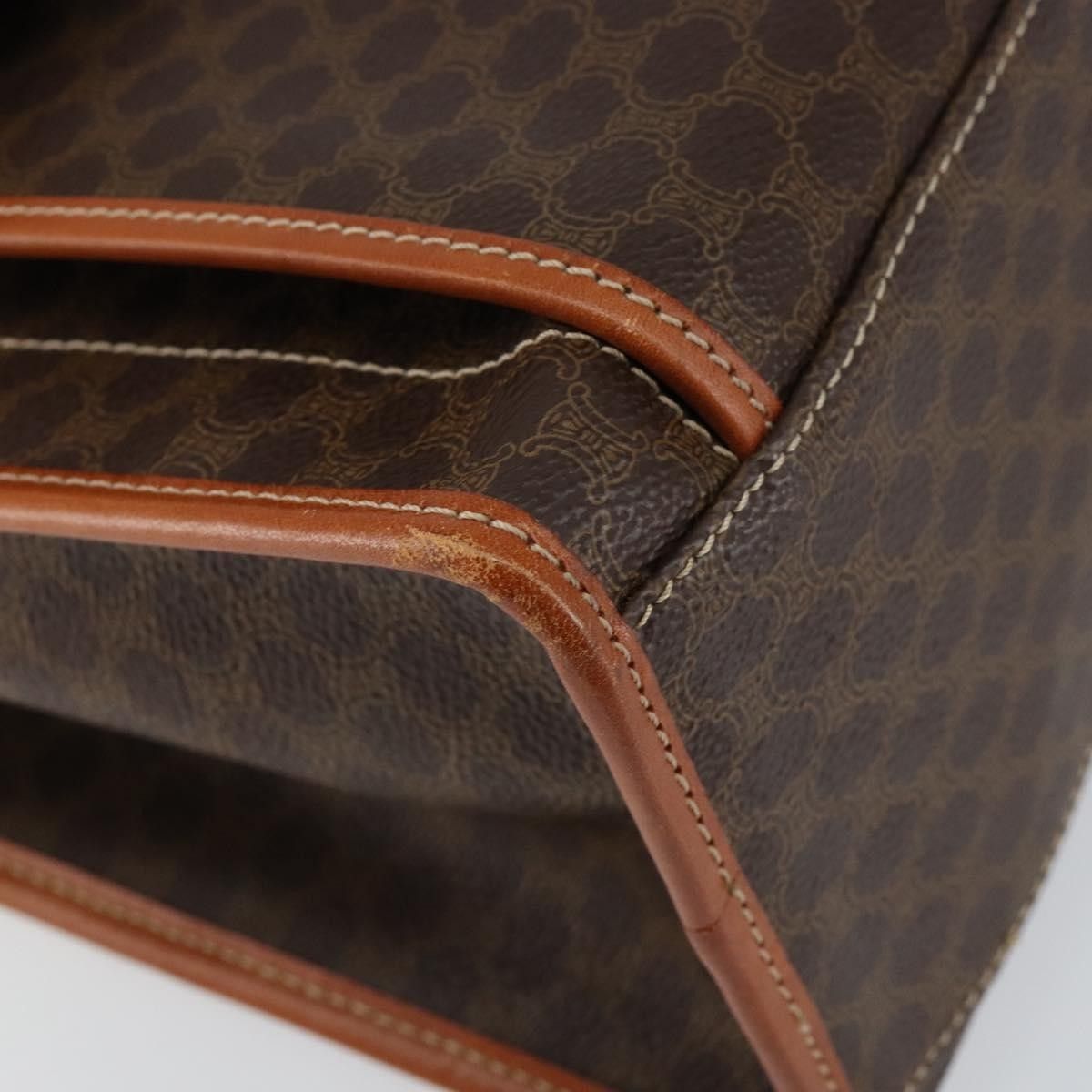 Celine Celine Vintage Macadam Canvas and Leather Size ONE SIZE - 10 Thumbnail