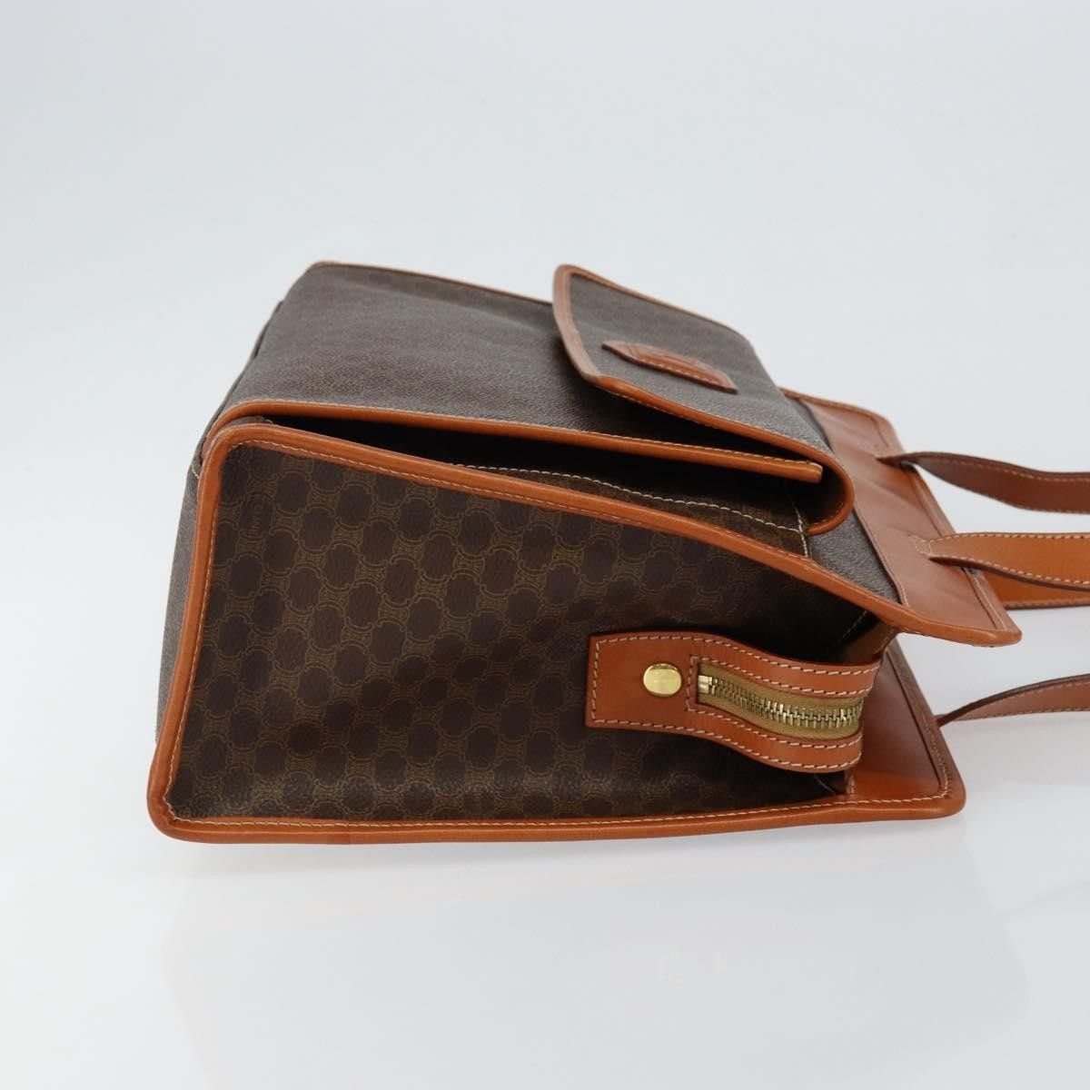 Celine Celine Vintage Macadam Canvas and Leather Size ONE SIZE - 3 Thumbnail