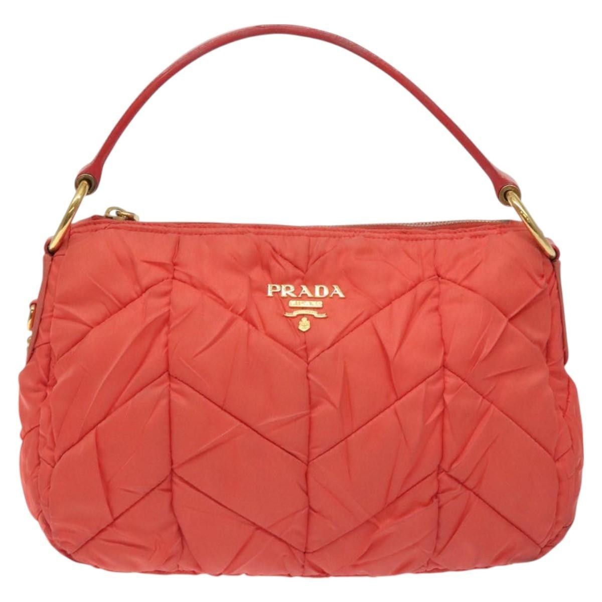 Prada Prada Vintage Zip Handbag Tessuto Size ONE SIZE - 17 Thumbnail