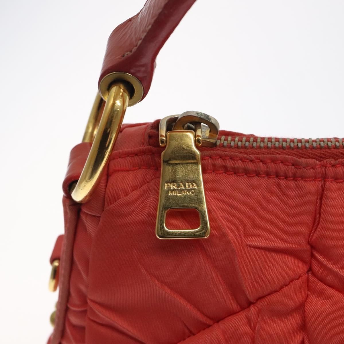Prada Prada Vintage Zip Handbag Tessuto Size ONE SIZE - 16 Thumbnail