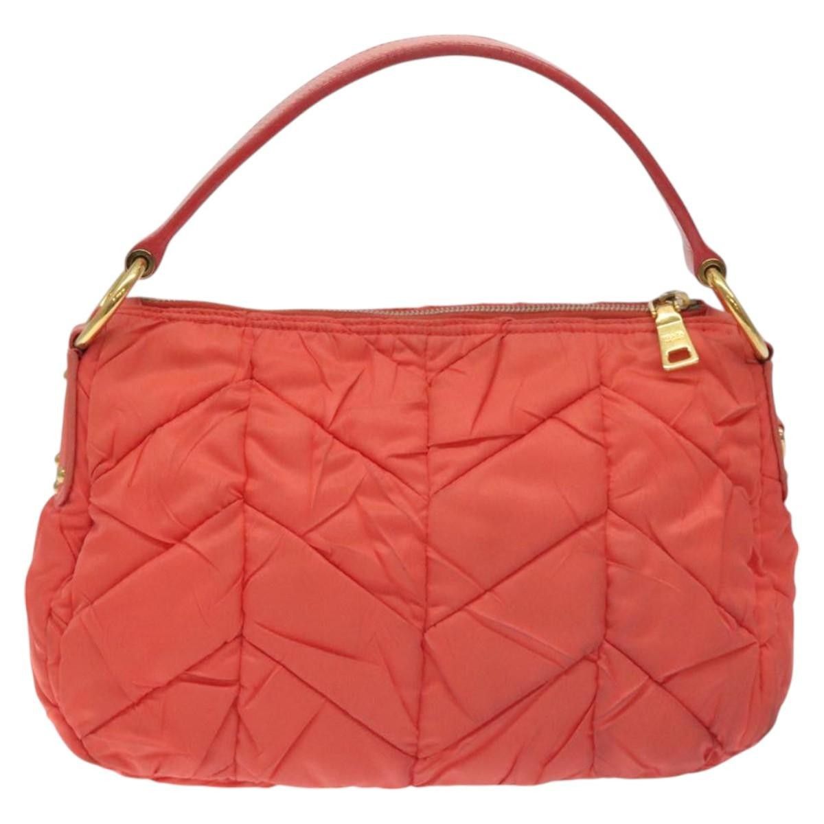 Prada Prada Vintage Zip Handbag Tessuto Size ONE SIZE - 2 Thumbnail