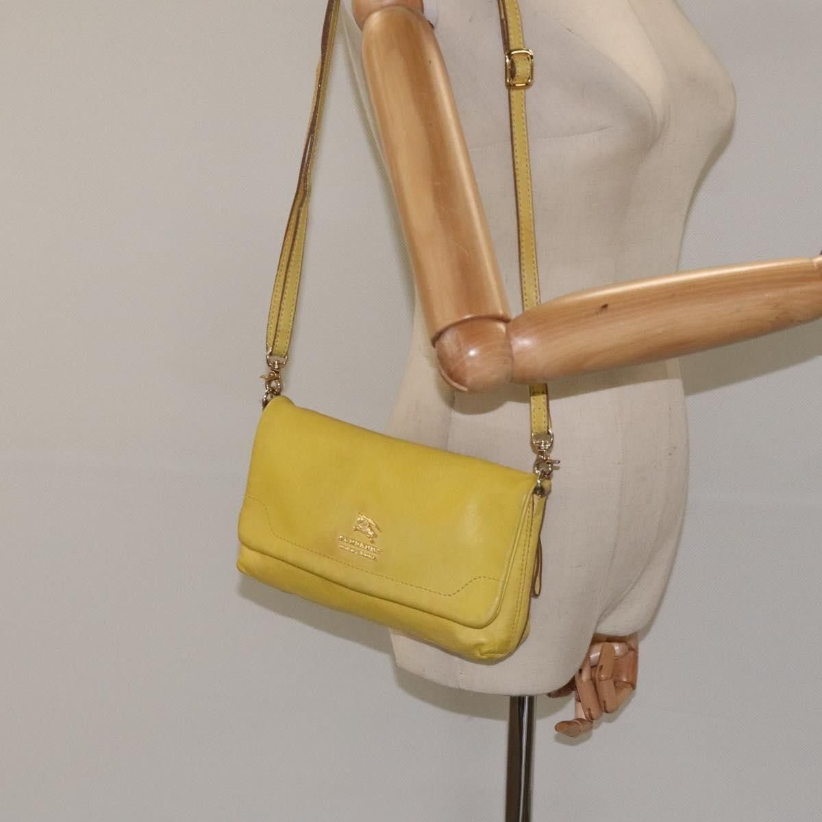 Burberry Burberry Flap Shoulder Bag Leather Size ONE SIZE - 12 Thumbnail