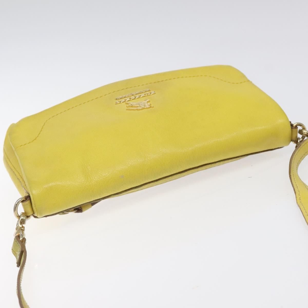 Burberry Burberry Flap Shoulder Bag Leather Size ONE SIZE - 14 Thumbnail