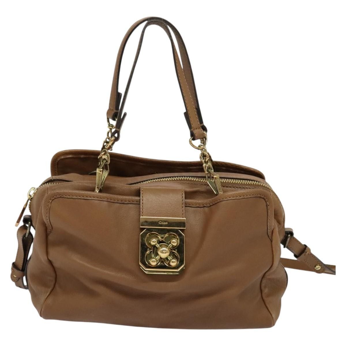 Chloe Chloe Elsie Satchel Leather Size ONE SIZE - 19 Thumbnail