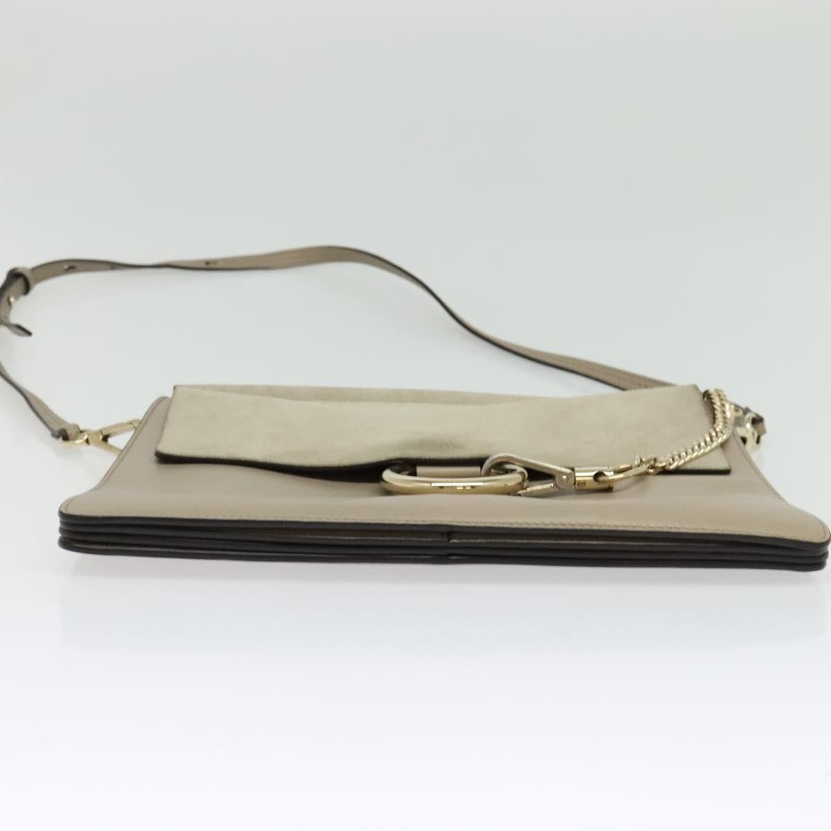 Chloe Chloe Faye Shoulder Bag Leather and Suede Size ONE SIZE - 14 Thumbnail