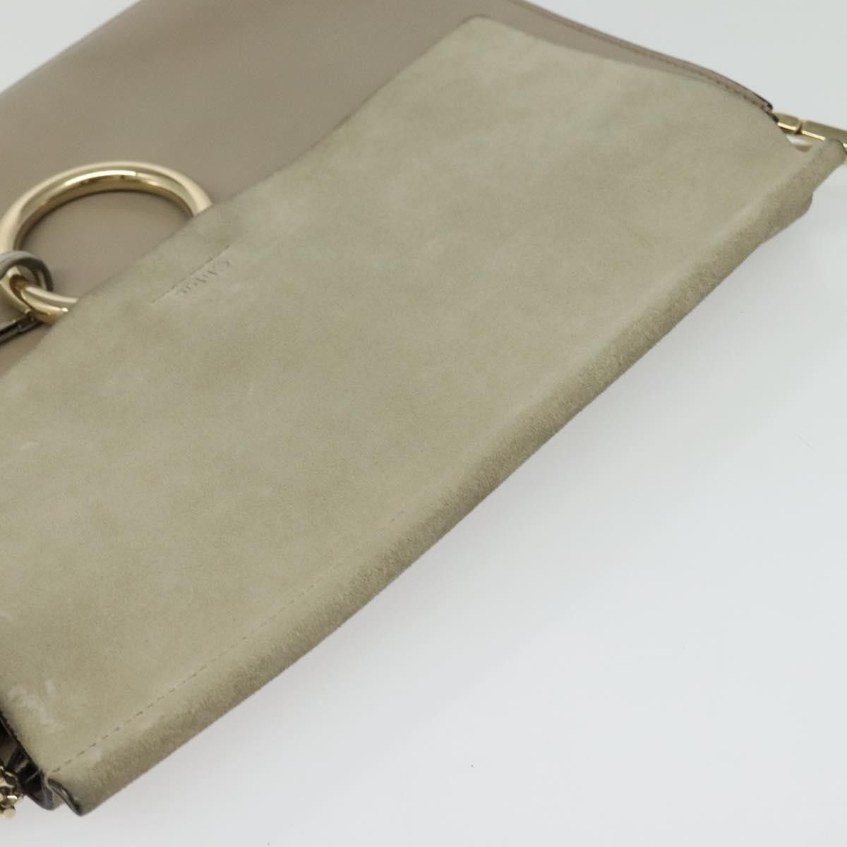 Chloe Chloe Faye Shoulder Bag Leather and Suede Size ONE SIZE - 15 Thumbnail