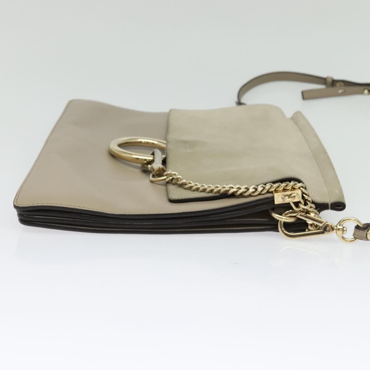 Chloe Chloe Faye Shoulder Bag Leather and Suede Size ONE SIZE - 4 Thumbnail