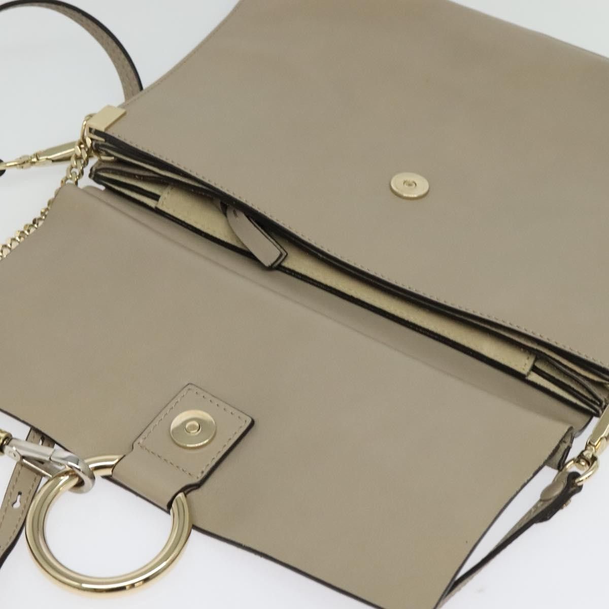 Chloe Chloe Faye Shoulder Bag Leather and Suede Size ONE SIZE - 17 Thumbnail